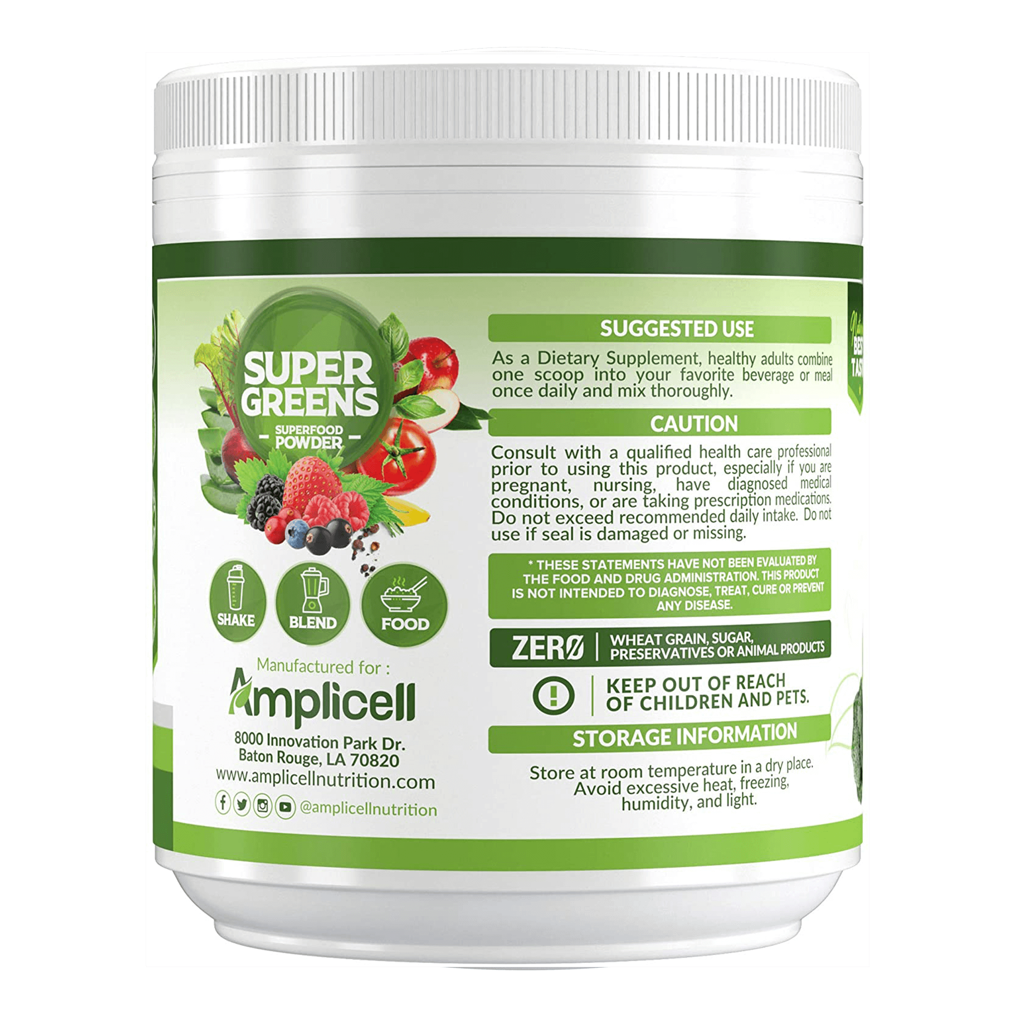 Super Greens - Mixed Berry